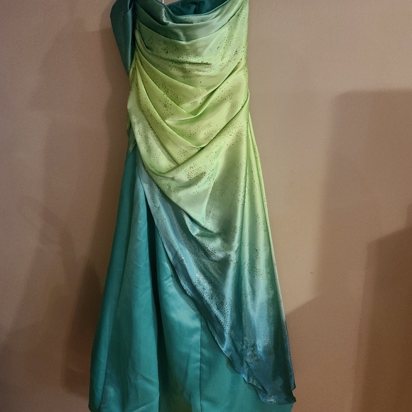Blue/green size 13/14 Homecoming dress. - Picture 5 of 15